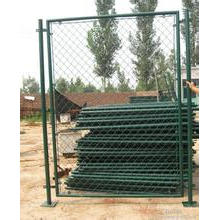 Clôture en chaîne galvanisée ou revêtue de PVC